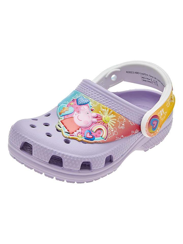 Crocs Chodaki "I AM Peppa Pig" w kolorze fioletowym rozmiar: 19/20