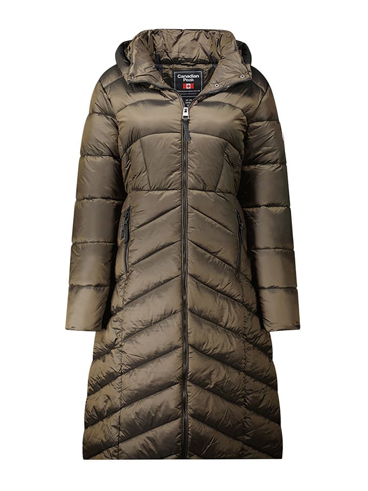 Canadian Peak Płaszcz pikowany "Blancheak" w kolorze khaki rozmiar: L