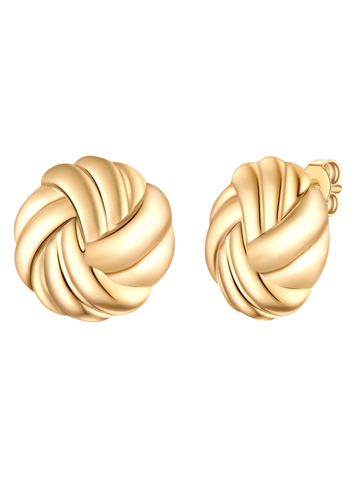 Yokoamii Pozłacane kolczyki-wkrętki rozmiar: onesize