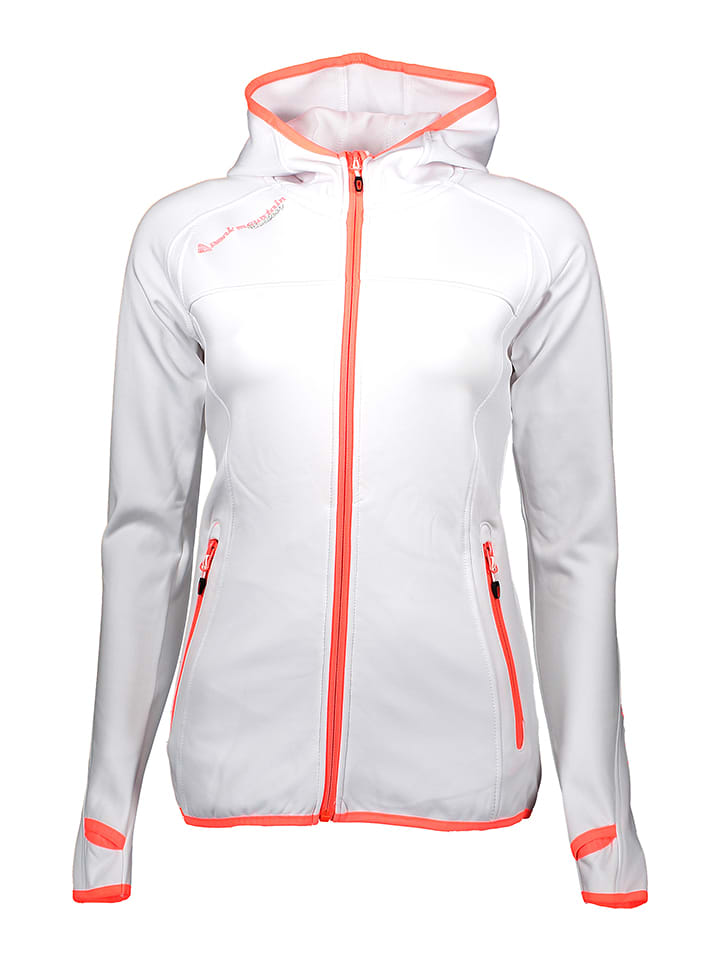 Peak Mountain Kurtka polarowa w kolorze białym rozmiar: L