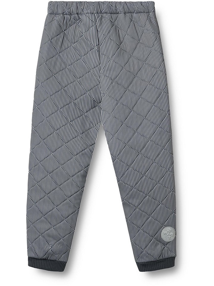 Wheat Spodnie termiczne "Alex" w kolorze granatowym rozmiar: 104