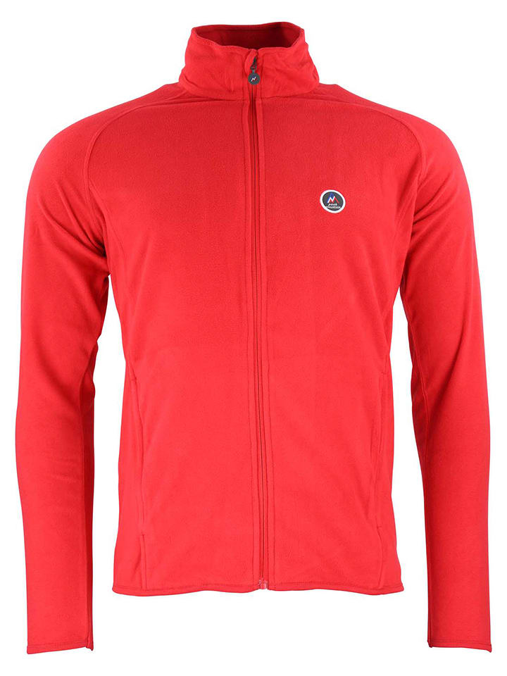 Peak Mountain Kurtka polarowa "Cafonor" w kolorze czerwonym rozmiar: XL