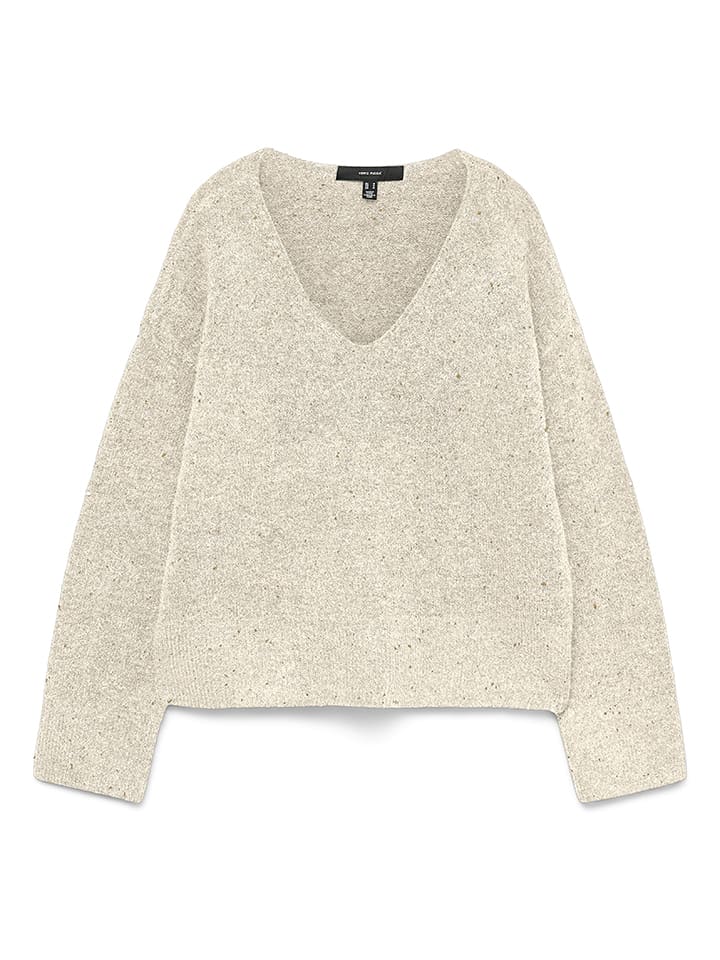 Vero Moda Sweter w kolorze kremowym rozmiar: XL