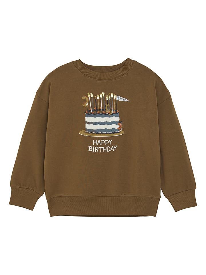 Minymo Bluza w kolorze khaki rozmiar: 134