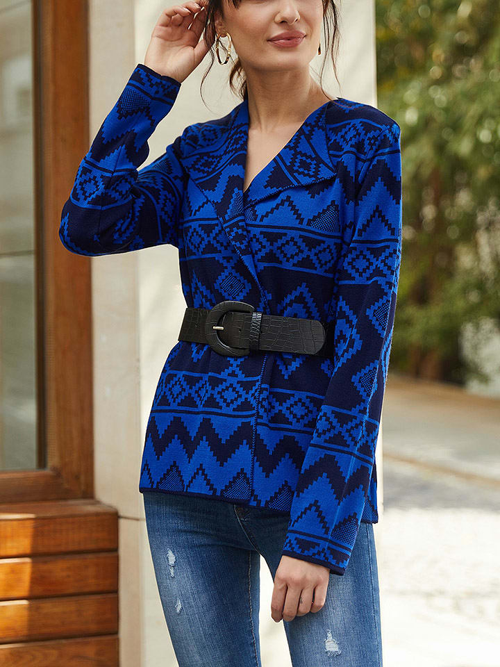 Milan Kiss Kardigan w kolorze niebieskim rozmiar: S