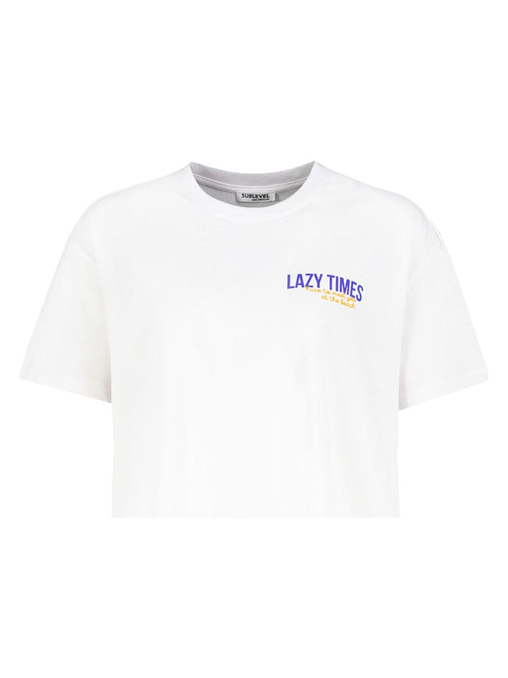 Sublevel Koszulka w kolorze białym rozmiar: XS