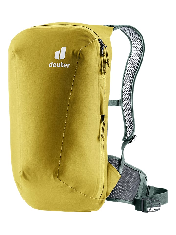 Deuter Plecak rowerowy "Plamort 12" w kolorze żółtym - 24 x 45 x 15 cm rozmiar: onesize