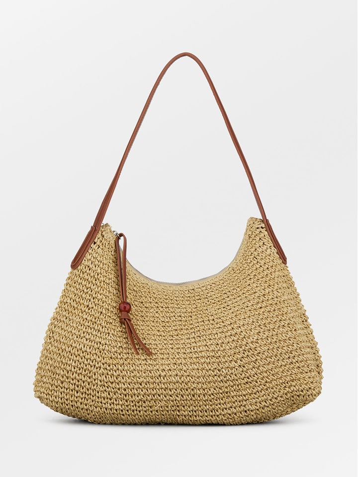 Becksöndergaard Torebka "Ariya" w kolorze beżowym - 32 x 25 cm rozmiar: onesize