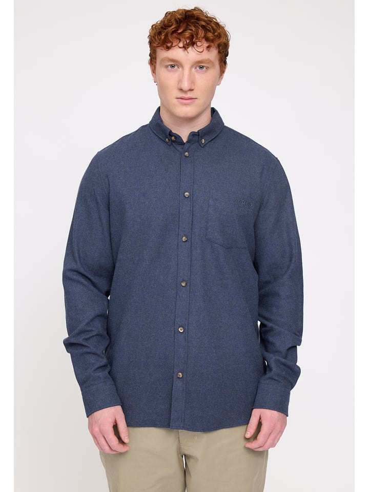 MAZINE Koszula w kolorze granatowym rozmiar: L