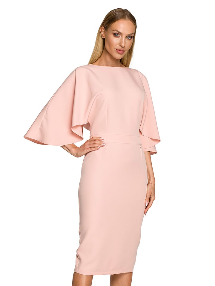 made of emotion Sukienka w kolorze jasnoróżowym rozmiar: M