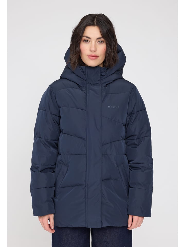 MAZINE Kurtka zimowa w kolorze granatowym rozmiar: S