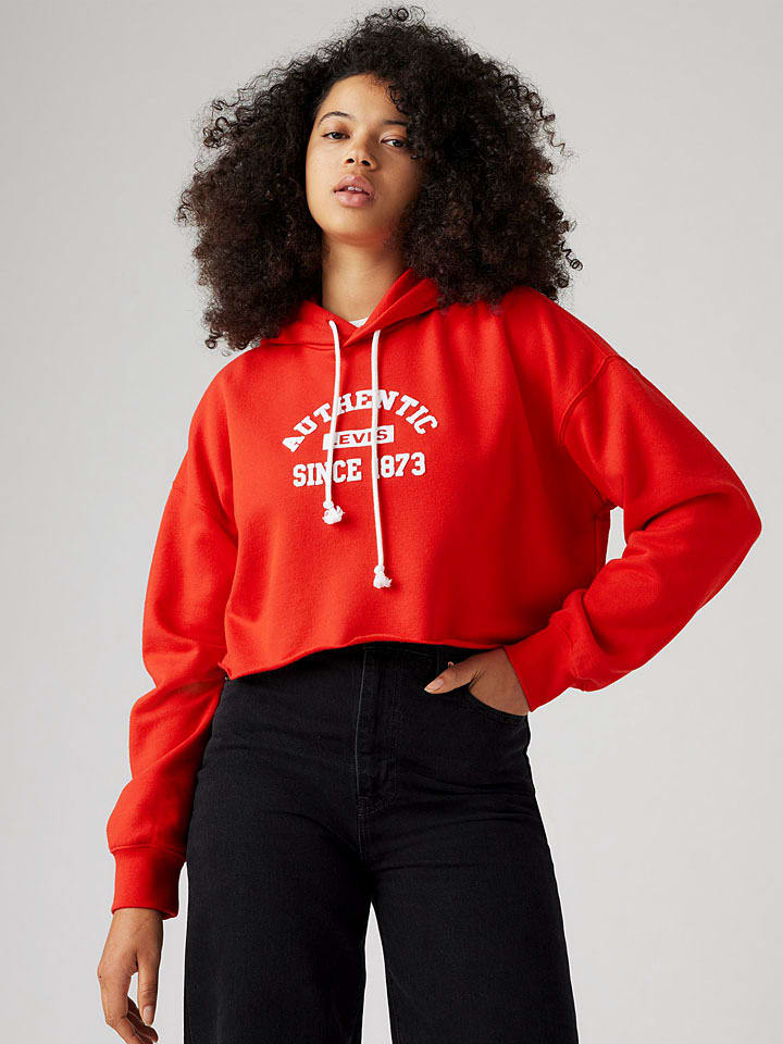 Levi´s Bluza w kolorze czerwonym rozmiar: XS