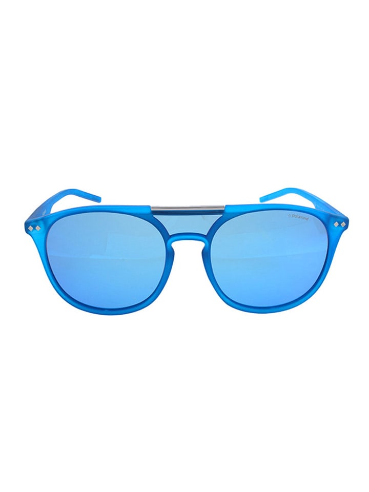 Polaroid Męskie okulary przeciwsłoneczne w kolorze niebieskim rozmiar: onesize