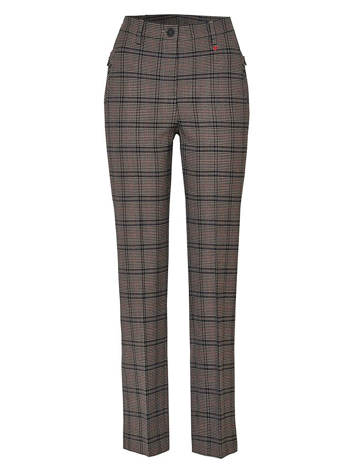 Rosner Spodnie w kolorze jasnobrązowym rozmiar: 42