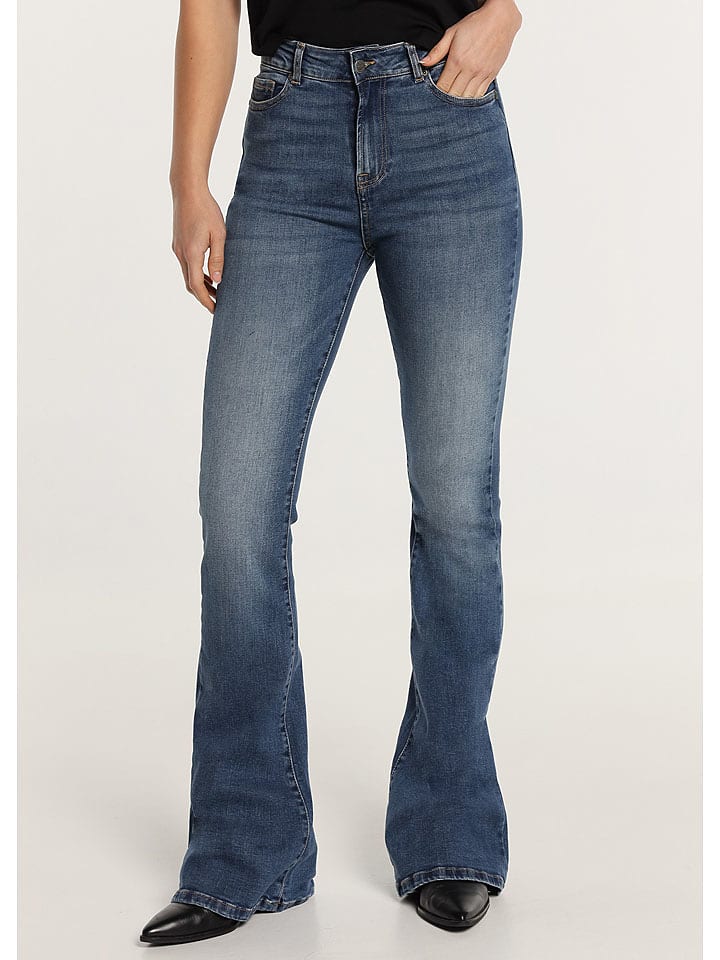 CIMARRON Dżinsy - Flared fit - w kolorze granatowym rozmiar: W32