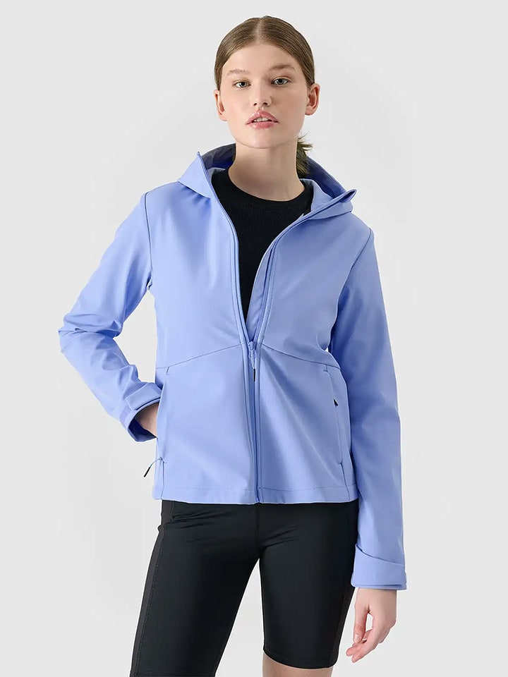 4F Kurtka softshellowa w kolorze błękitnym rozmiar: M