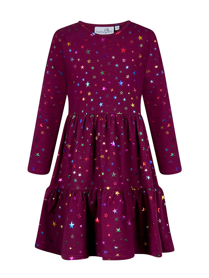 happy girls by Eisend Sukienka w kolorze fioletowym rozmiar: 146