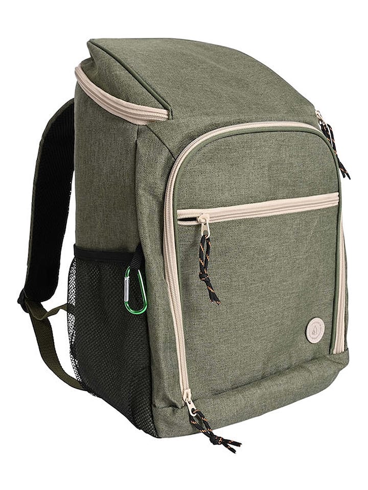 Sagaform Plecak termiczny "City" w kolorze zielonym - 21 l rozmiar: onesize