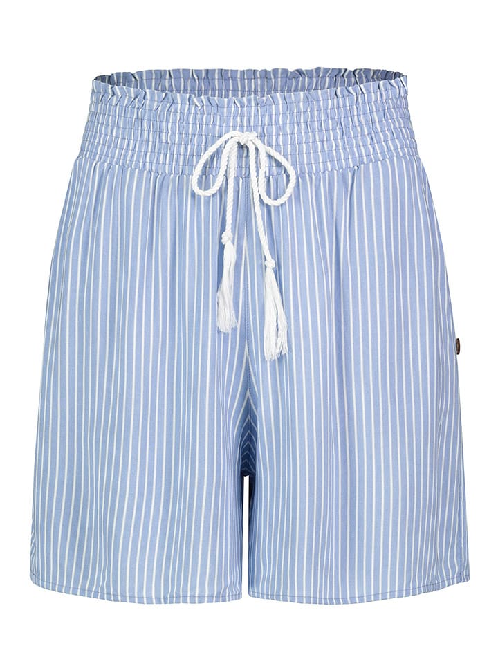 Eight2Nine Szorty w kolorze niebiesko-białym rozmiar: M