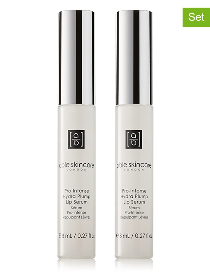 Able Skincare Serum do ust (2 szt.) "Lip Plump" - po 8 ml rozmiar: onesize