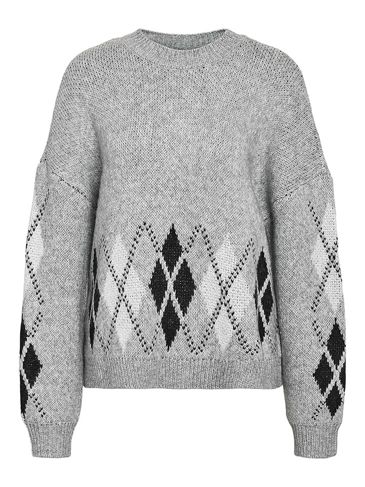 Noisy may Sweter w kolorze szarym rozmiar: M