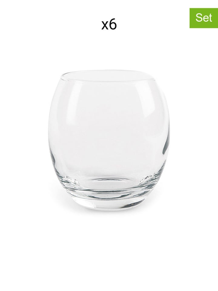 Trendy Kitchen by EXCÉLSA Szklanki (6 szt.) "Santiago" - 405 ml rozmiar: onesize