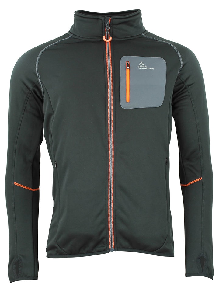 Peak Mountain Kurtka polarowa "Cemaro" w kolorze czarnym rozmiar: XL