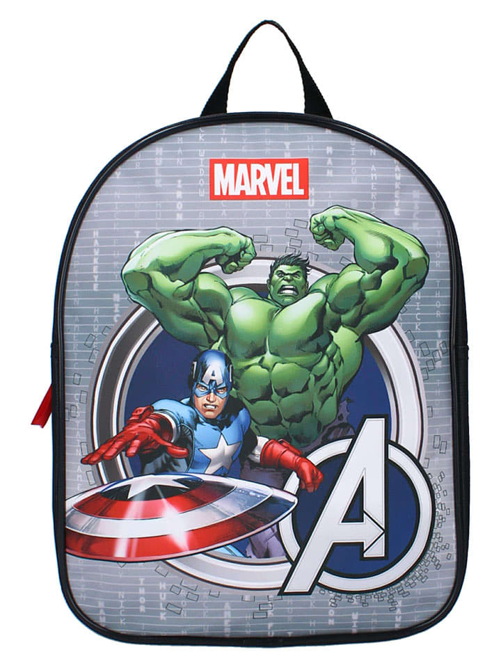 The Avengers Plecak "Avengers The Incredible" w kolorze czarno-szarym - 22 x 29 x 9 cm rozmiar: onesize