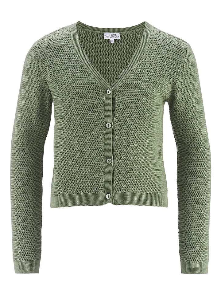 happy girls by Eisend Kardigan w kolorze khaki rozmiar: 122