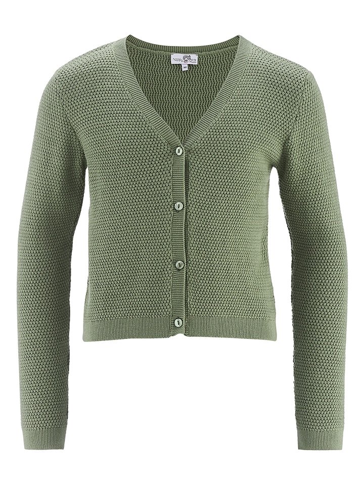 happy girls by Eisend Kardigan w kolorze khaki rozmiar: 122