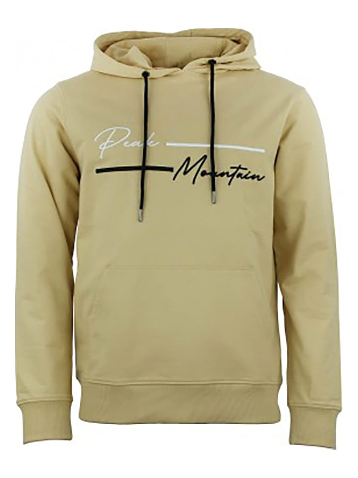 Peak Mountain Bluza "Codek" w kolorze beżowym rozmiar: L