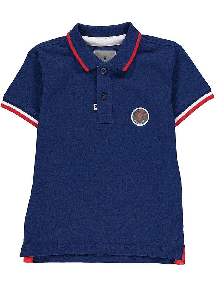 Peak Mountain Koszulka polo w kolorze granatowym rozmiar: 104