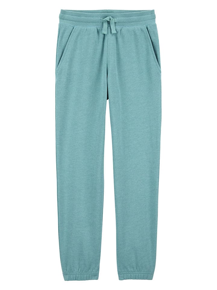 OshKosh Spodnie dresowe w kolorze turkusowym rozmiar: 110