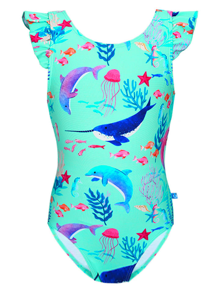 Peek U Strój kąpielowy "Cordelia" w kolorze turkusowym rozmiar: 110