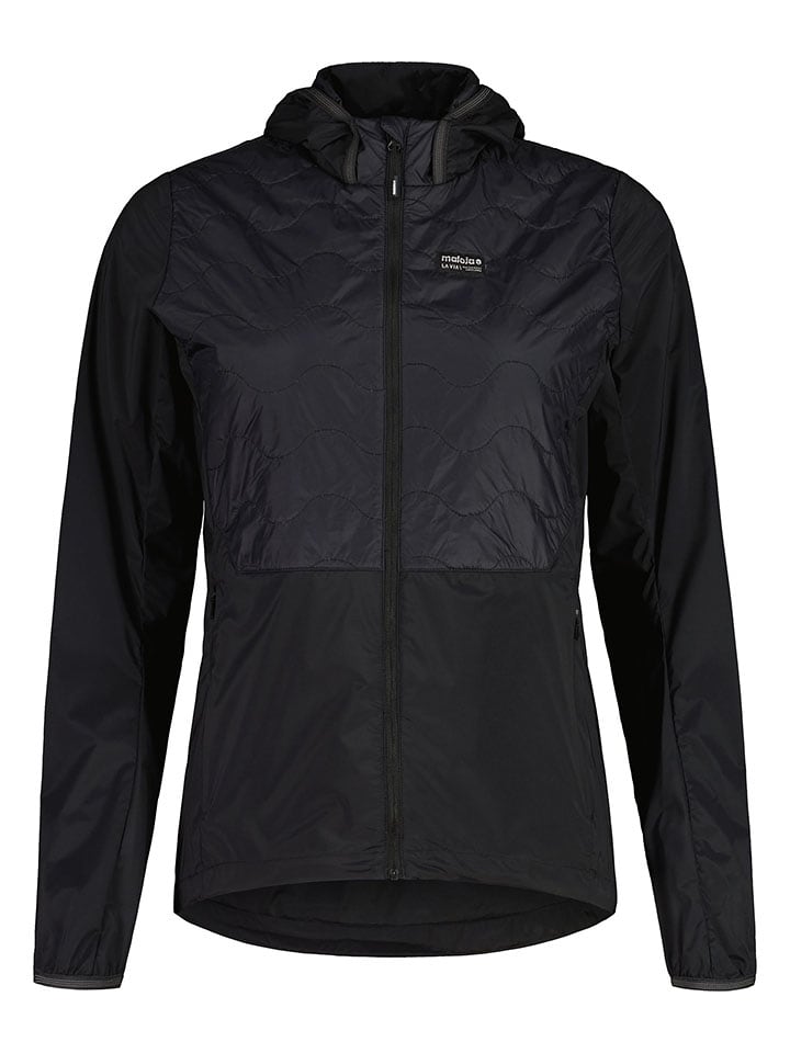 Maloja Kurtka hybrydowa "TamaraM." w kolorze czarnym rozmiar: XL