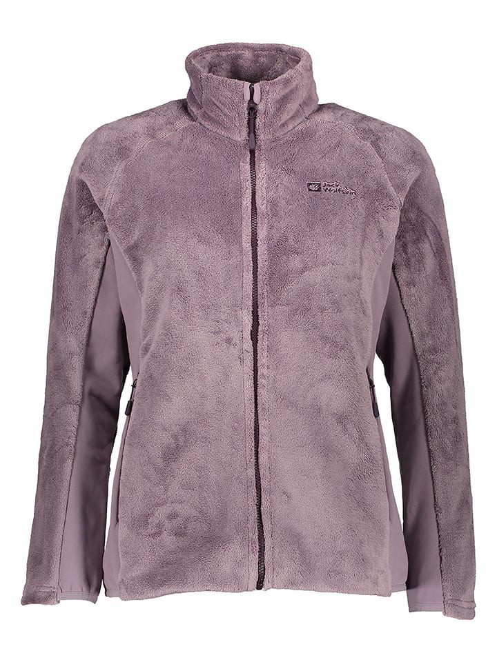 Jack Wolfskin Kurtka polarowa "Rotwand" w kolorze fioletowym rozmiar: S