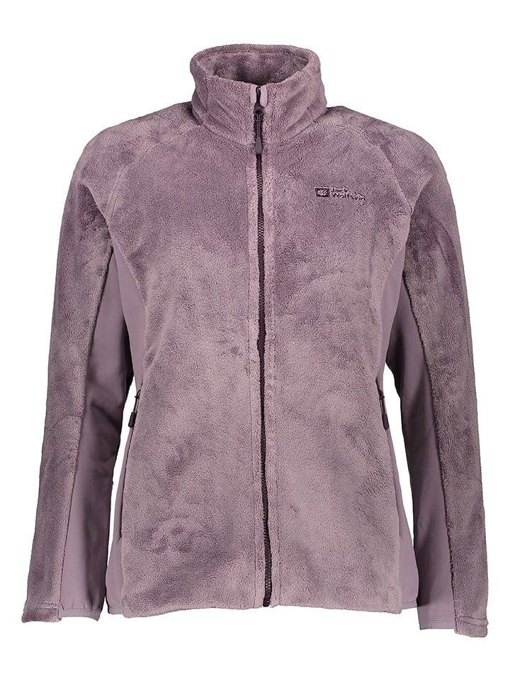 Jack Wolfskin Kurtka polarowa "Rotwand" w kolorze fioletowym rozmiar: S