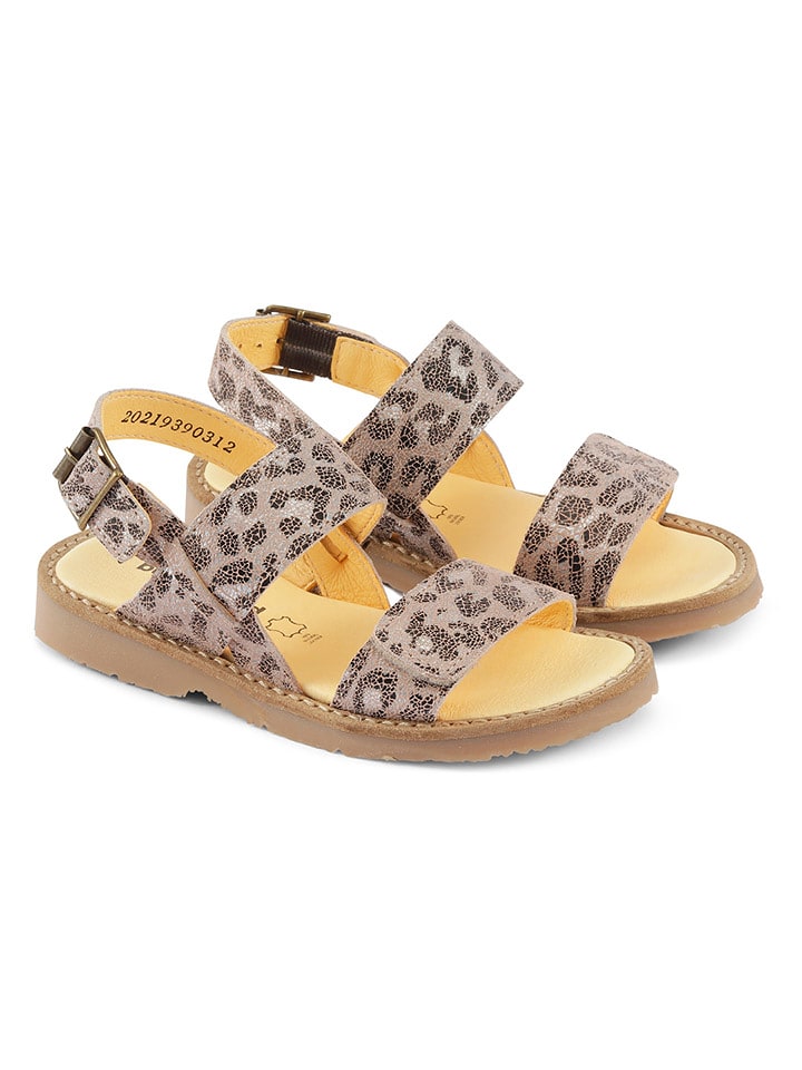 Bundgaard Skórzane sandały "Amalie" w kolorze jasnoróżowym rozmiar: 31