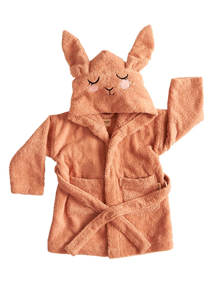 roommate Szlafrok "Bunny" w kolorze jasnoróżowym rozmiar: 86/92