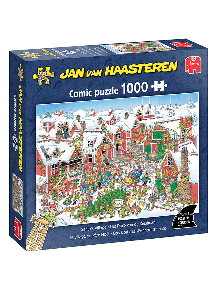 Jumbo 1000-częściowe puzzle - 12+ rozmiar: onesize