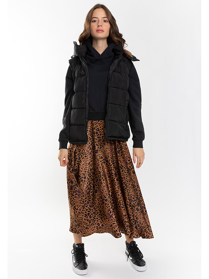 Northwood Kamizelka pikowana "Josh" w kolorze czarnym rozmiar: L