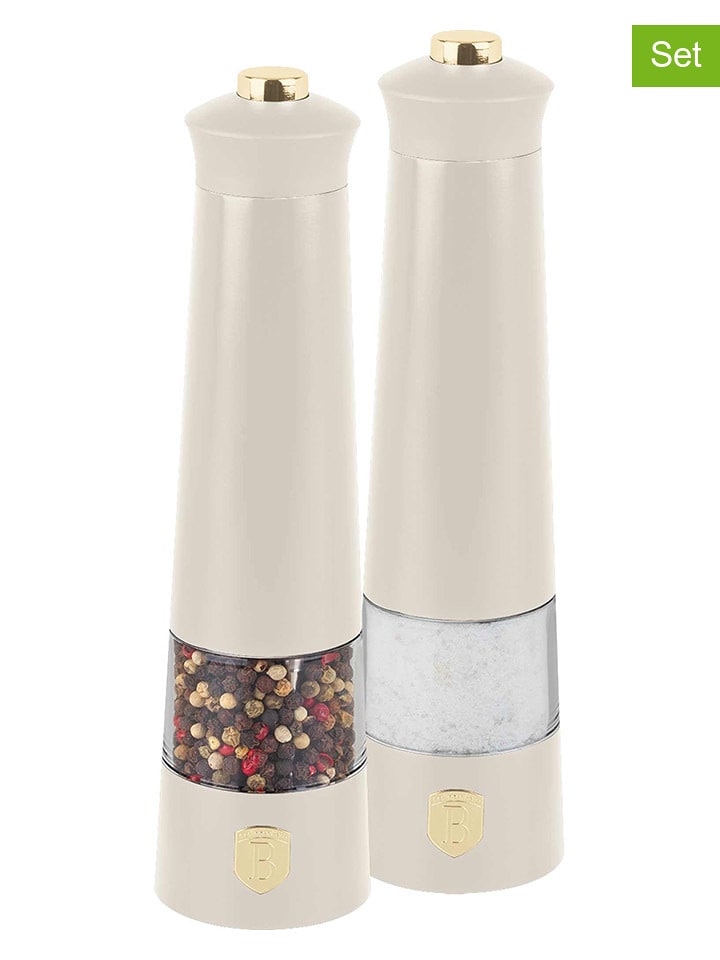 Berlinger Haus 2-częściowy zestaw w kolorze kremowym - wys. 23,5 cm rozmiar: onesize