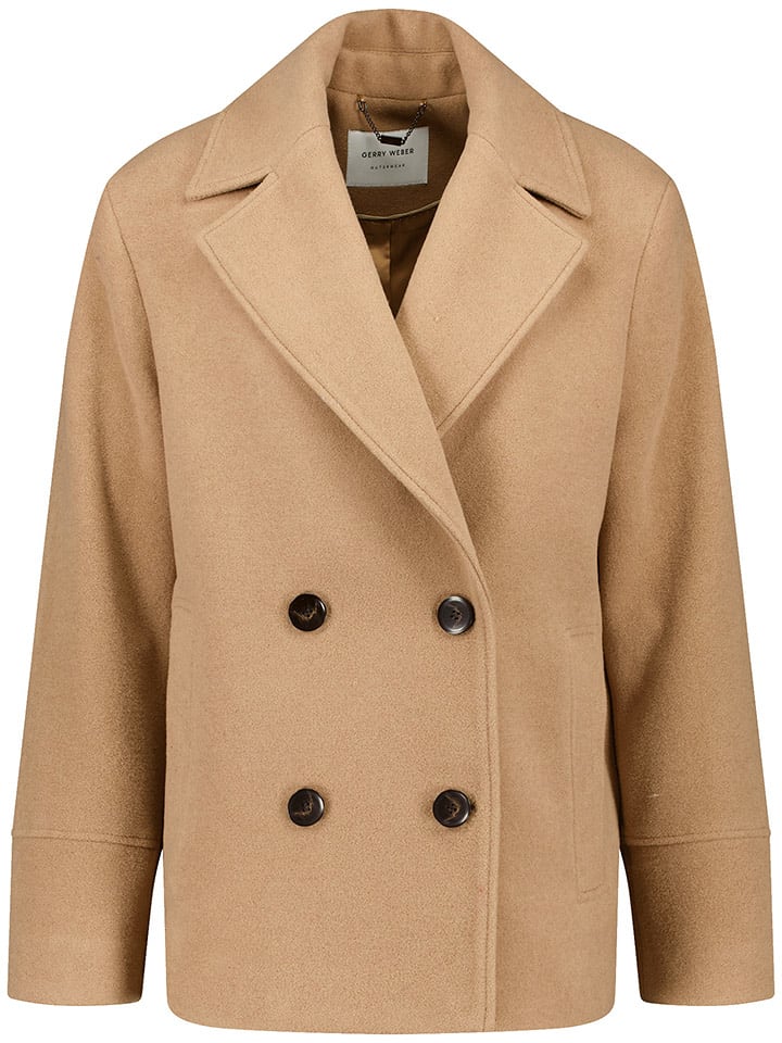 Gerry Weber Kurtka przejściowa w kolorze jasnobrązowym rozmiar: 42