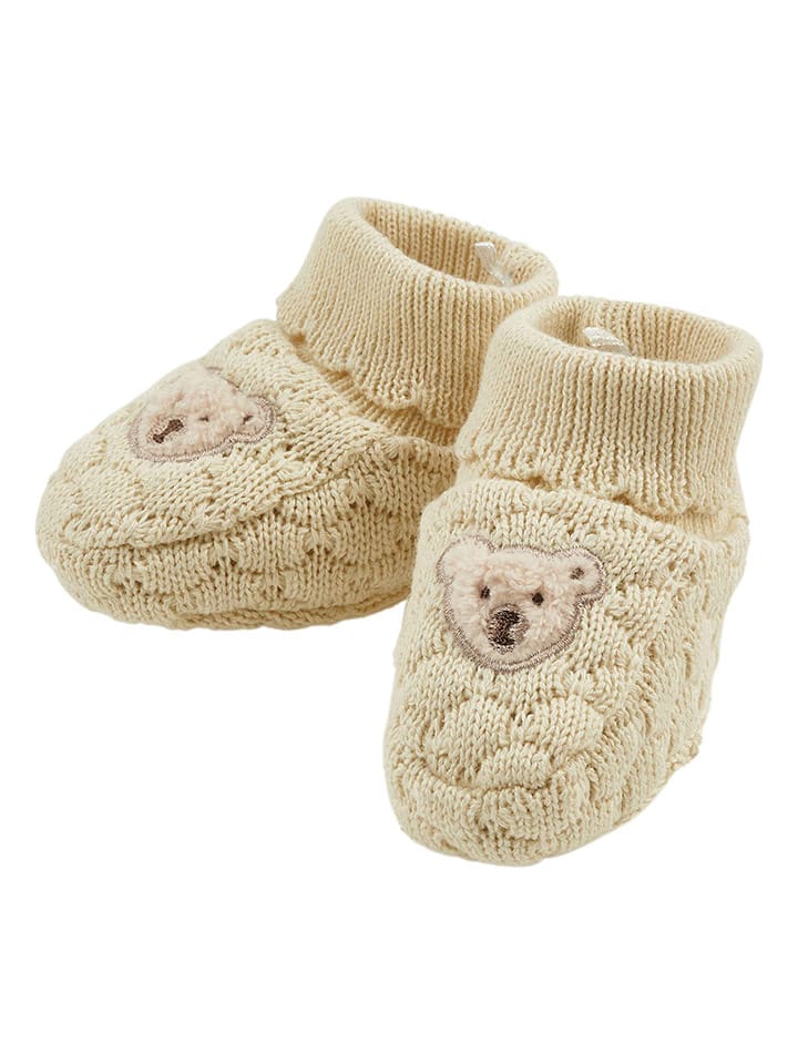 Steiff Skarpety w kolorze beżowym rozmiar: 68-80