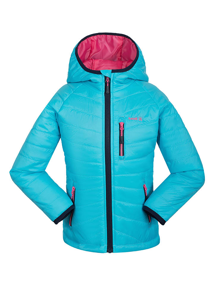 Kamik Całoroczna kurtka pikowana "Acacia" w kolorze błękitnym rozmiar: 176