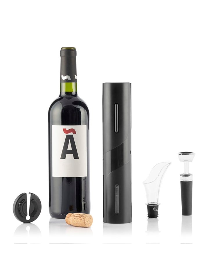 InnovaGoods Elektryczny korkociąg - wys. 23,3 x Ø 4,8 cm rozmiar: onesize