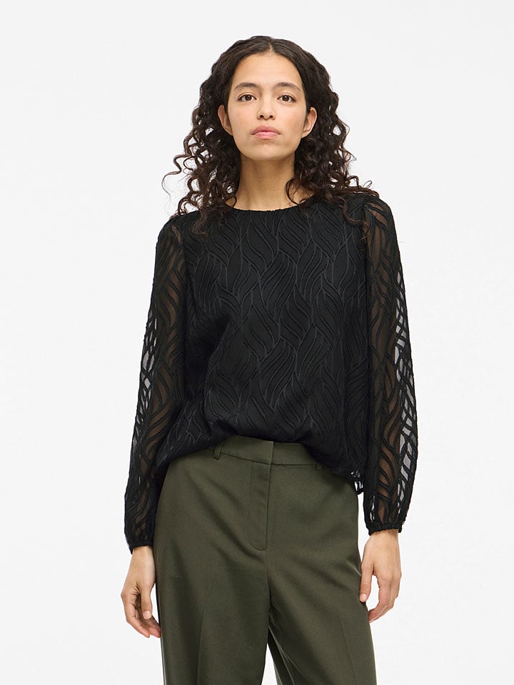 Vila Bluzka "Vimika" w kolorze czarnym rozmiar: 34