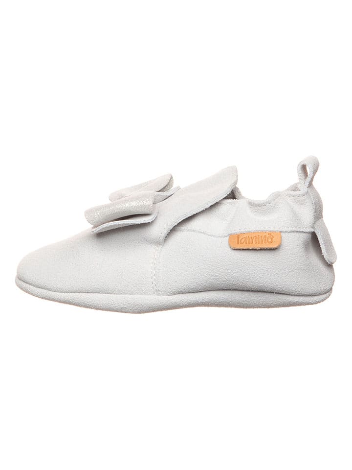 lamino Skórzane buty w kolorze białym do raczkowania rozmiar: 24/25