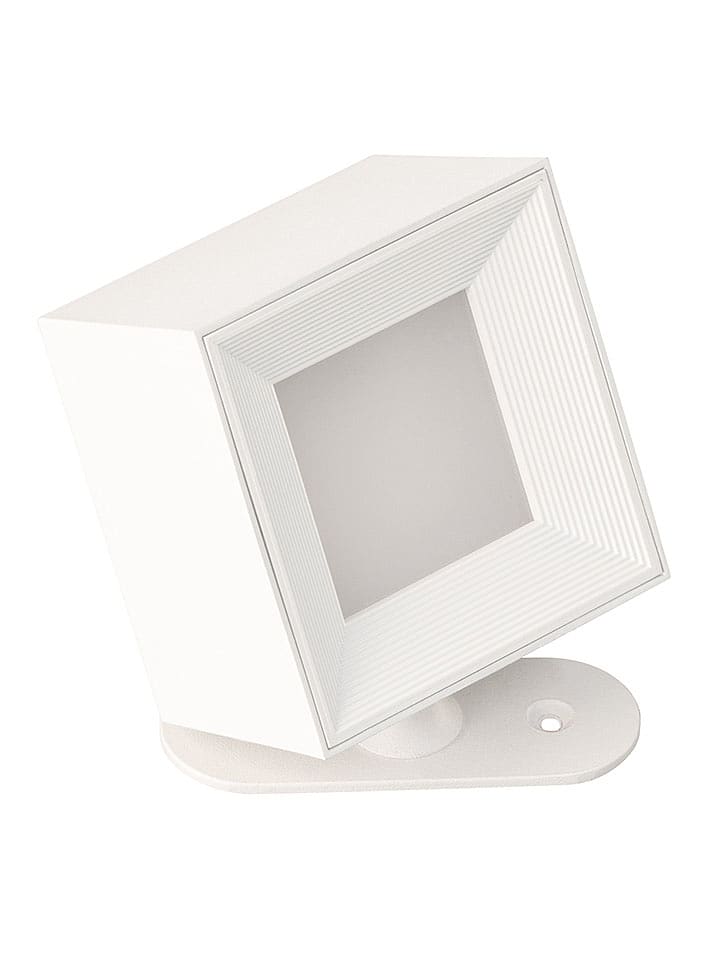 FH Lighting Lampa ścienna LED w kolorze białym - 7,5 x 7,5 cm rozmiar: onesize