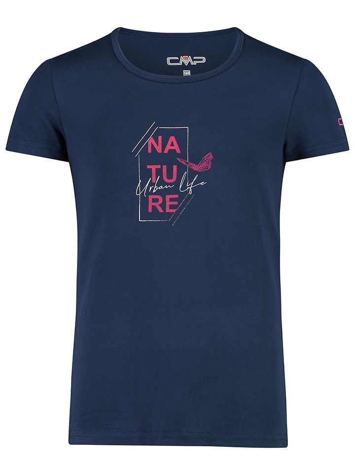 CMP Koszulka funkcyjna w kolorze granatowym rozmiar: 104